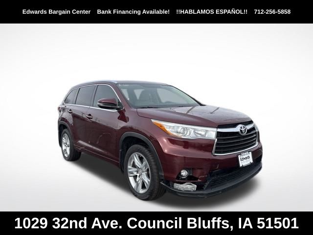 Ooh La La Rouge Mica 2015 Toyota Highlander Limited AWD SUV / Crossover All-Wheel Drive 6-Speed Automatic Overdrive