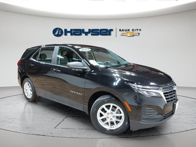 Mosaic Black Metallic 2022 Chevrolet Equinox SUV / Crossover Four-Wheel Drive 6-Speed Automatic Overdrive