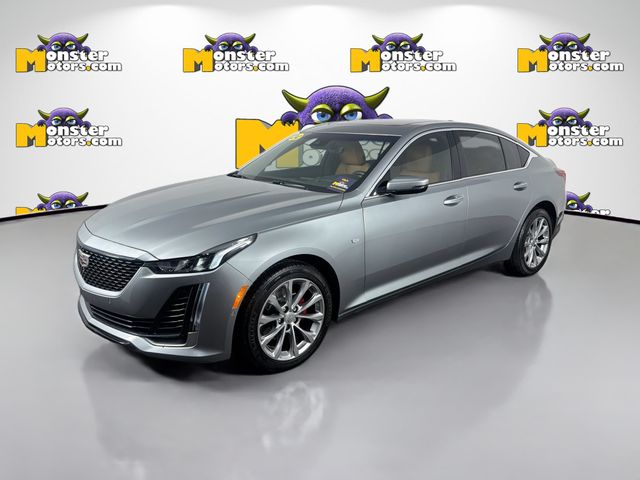 Gray 2024 Cadillac CT5 Premium Luxury AWD Sedan All-Wheel Drive Automatic