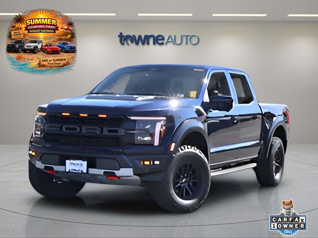 Blue Metallic 2025 Ford F-150 Pickup Truck Four-Wheel Drive Automatic