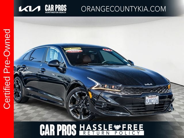 Ebony Black 2024 Kia K5 GT-Line FWD Sedan Front-Wheel Drive 8-Speed Automatic