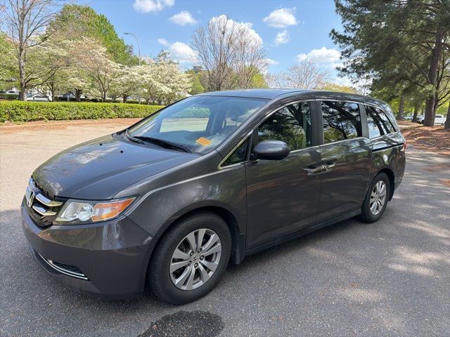 Gray (Modern Steel Metallic) 2014 Honda Odyssey EX-L FWD Minivan Front-Wheel Drive 6-Speed Automatic