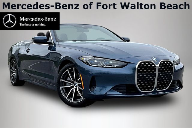 Arctic Race Blue Metallic 2021 BMW 4 Series 430i Convertible RWD Convertible Rear-Wheel Drive 8-Speed Automatic