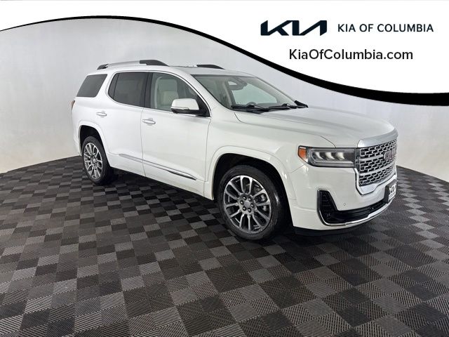 Summit White 2021 GMC Acadia Denali AWD SUV / Crossover Four-Wheel Drive 9-Speed Automatic