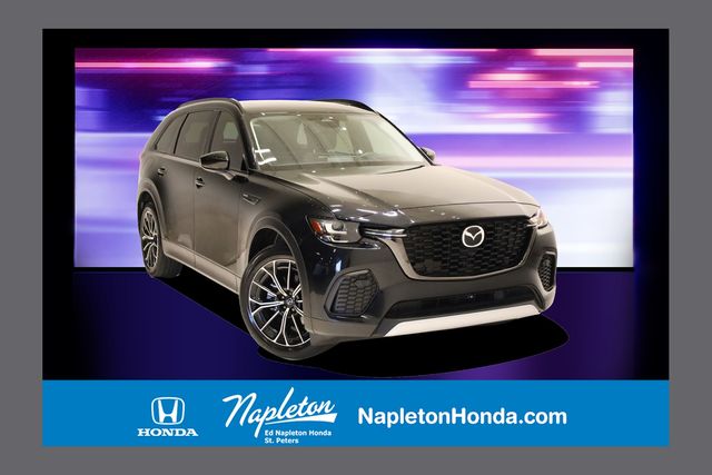 Jet Black Mica 2025 Mazda CX-70 PHEV Premium AWD SUV / Crossover All-Wheel Drive 8-Speed Automatic