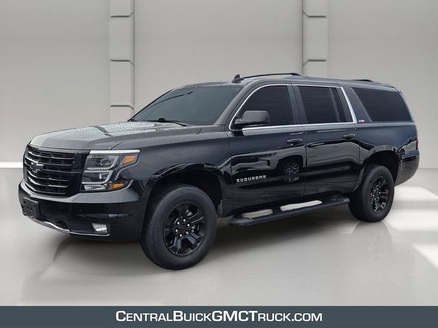 Black 2020 Chevrolet Suburban SUV / Crossover Four-Wheel Drive 6-Speed Automatic Overdrive