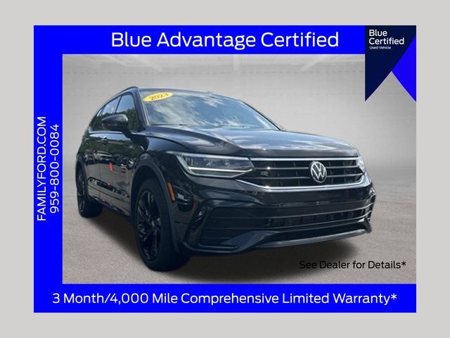 Deep Black 2023 Volkswagen Tiguan SUV / Crossover All-Wheel Drive 8-Speed Automatic