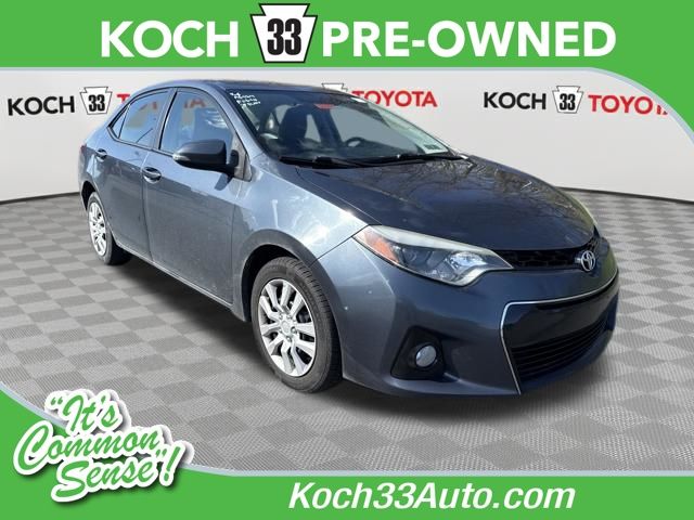 Slate Metallic 2016 Toyota Corolla S Sedan Front-Wheel Drive 4-Speed Automatic