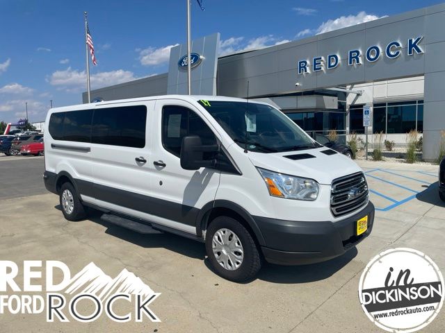  2017 Ford Transit Passenger 350 XLT Low Roof LWB RWD with Sliding Passenger-Side Door   