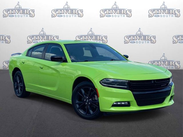 Green (Sublime Metallic Clearcoat) 2023 Dodge Charger SXT AWD Sedan All-Wheel Drive 8-Speed Automatic
