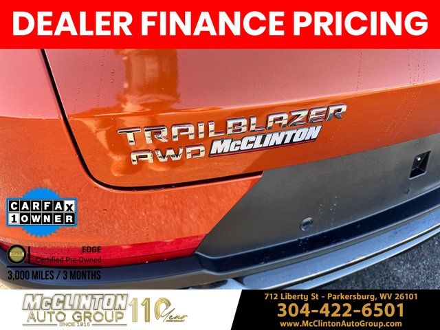 2022 Vivid Orange Metallic Chevrolet TrailBlazer ACTIV AWD SUV