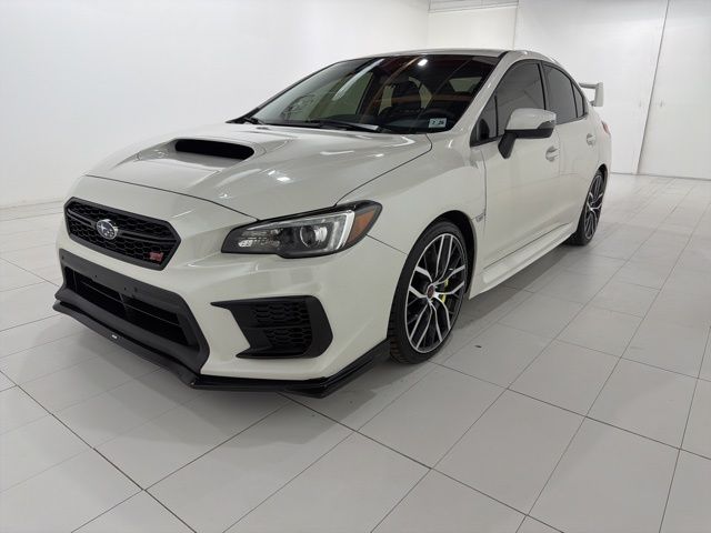 Crystal White Pearl 2021 Subaru WRX STI AWD Sedan All-Wheel Drive 6-Speed Manual