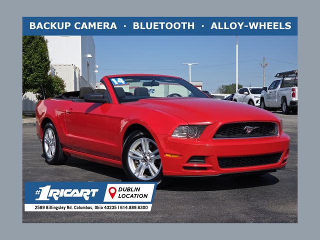 Race Red 2014 Ford Mustang Convertible Rear-Wheel Drive 6-Speed Automatic
