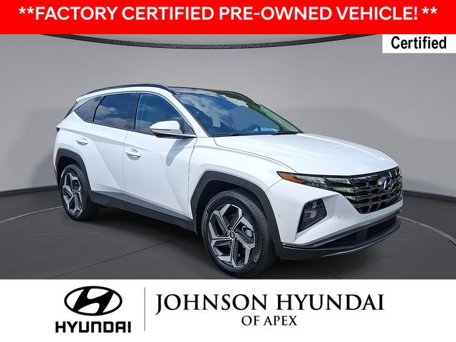 White Pearl 2024 Hyundai Tucson SUV / Crossover All-Wheel Drive 8-Speed Automatic