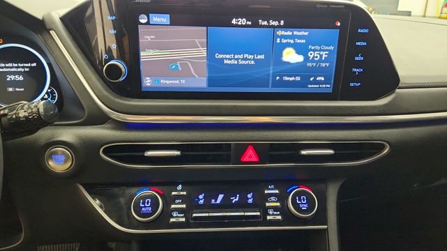 2020 Hyundai Sonata Limited Blue at Cook Ford