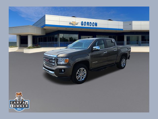 Bronze Alloy Metallic 2015 GMC Canyon SLT Crew Cab 4WD Pickup Truck Four-Wheel Drive 6-Speed Automatic
