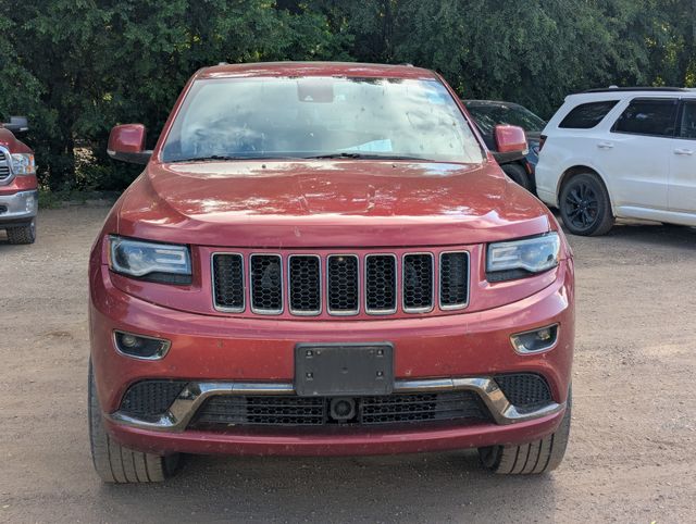 2015 Deep Cherry Red Crystal Pearlcoat Jeep Grand Cherokee High Altitude 4X4 SUV