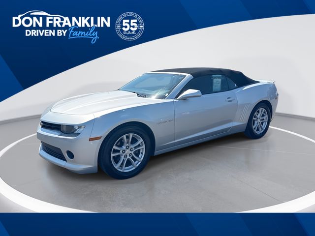 Silver Ice Metallic 2015 Chevrolet Camaro 1LT Convertible RWD Convertible Rear-Wheel Drive 6-Speed Automatic