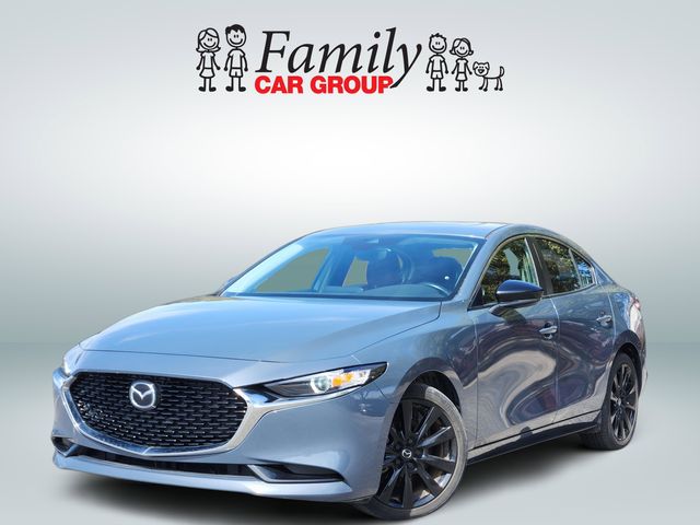 Polymetal Gray Metallic 2023 Mazda MAZDA3 2.5 S Carbon Edition Sedan FWD Sedan Front-Wheel Drive 6-Speed Automatic
