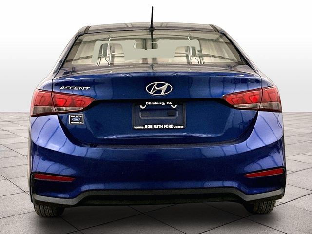 2021 Hyundai Accent SE Blue at Phil Fitts Ford