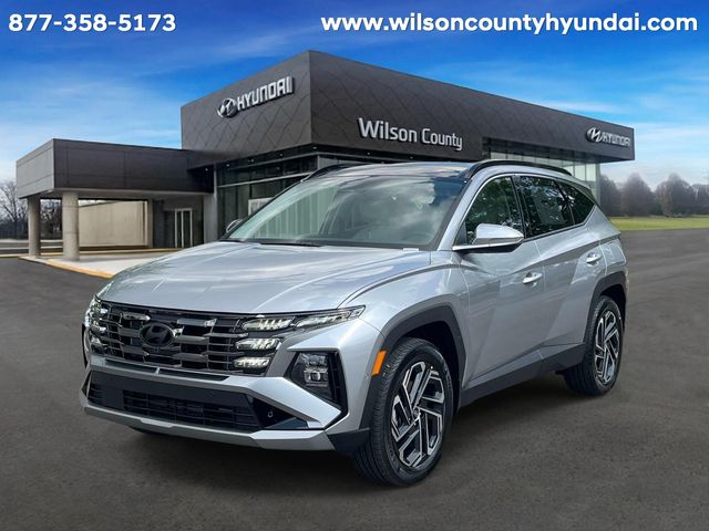 Shimmering Silver 2026 Hyundai Tucson Hybrid SUV / Crossover All-Wheel Drive 6-Speed Automatic