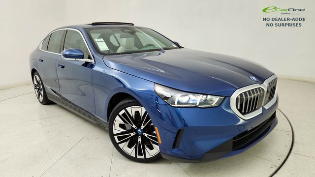 Phytonic Blue Metallic 2025 BMW i5 xDrive40 AWD Sedan All-Wheel Drive Automatic