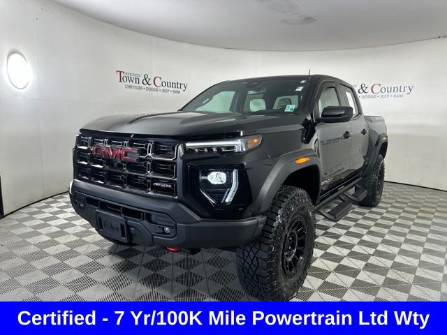 Onyx Black 2024 GMC Canyon Pickup Truck Four-Wheel Drive 8-Speed Automatic