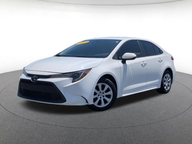 White 2022 Toyota Corolla Sedan Front-Wheel Drive Continuously Variable Transmission