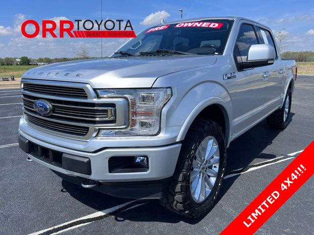 Ingot Silver 2019 Ford F-150 Limited SuperCrew 4WD Pickup Truck Four-Wheel Drive Automatic