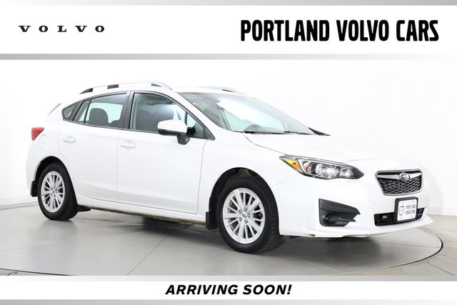 Crystal White Pearl 2017 Subaru Impreza Hatchback All-Wheel Drive Continuously Variable Transmission