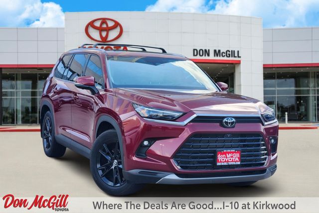 2024 Toyota Grand Highlander Limited Red at Toyota of Victoria