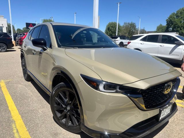 Zircon Sand Metallic 2024 Mazda CX-5 2.5 Carbon Turbo AWD SUV / Crossover All-Wheel Drive 6-Speed Automatic