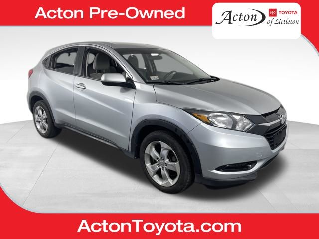 Alabaster Silver Metallic 2016 Honda HR-V LX AWD SUV / Crossover All-Wheel Drive Continuously Variable Transmission