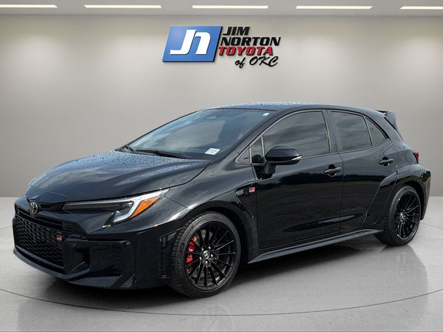 Black 2025 Toyota GR Corolla Hatchback All-Wheel Drive 6-Speed Manual