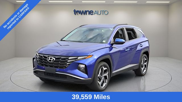Intense Blue 2022 Hyundai Tucson SEL AWD SUV / Crossover All-Wheel Drive 8-Speed Automatic