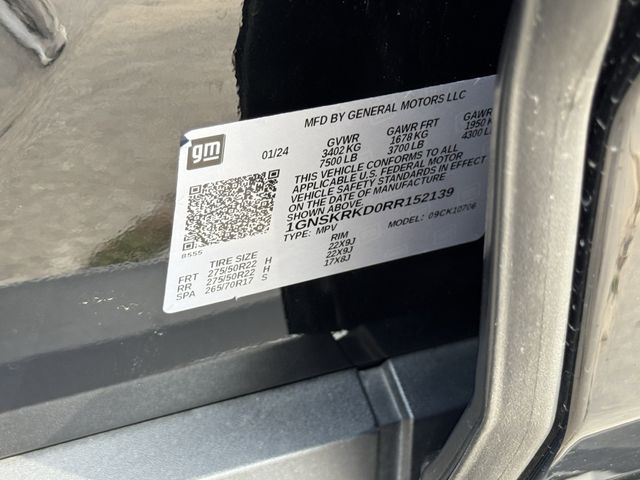 2024 Chevrolet Tahoe RST Black at Gullo Toyota