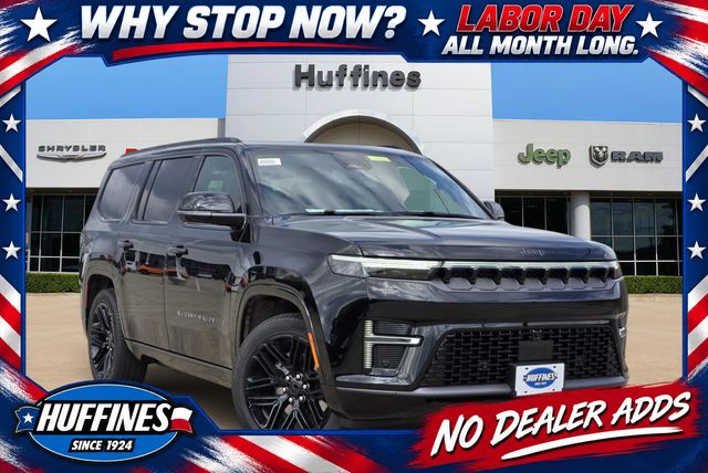 High Gloss Black 2026 Jeep Grand Wagoneer L SUV / Crossover Four-Wheel Drive 8-Speed Automatic