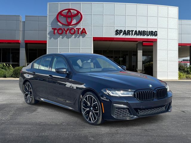 Carbon Black Metallic 2022 BMW 5 Series 530i RWD Sedan Rear-Wheel Drive 8-Speed Automatic