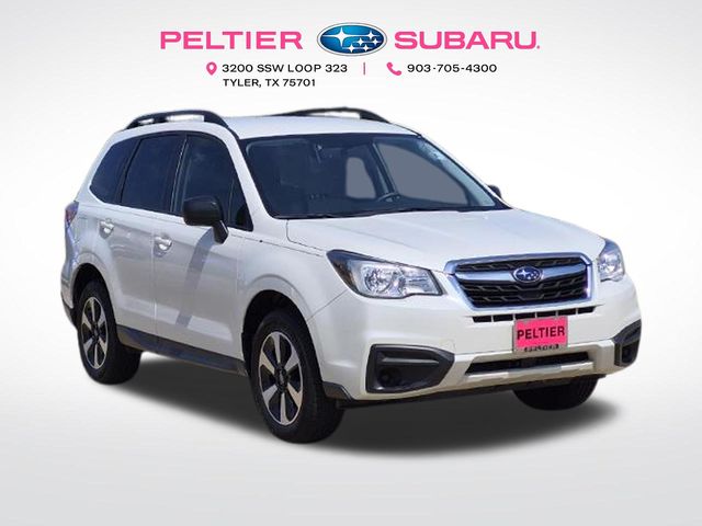 Crystal White Pearl 2017 Subaru Forester SUV / Crossover All-Wheel Drive Continuously Variable Transmission