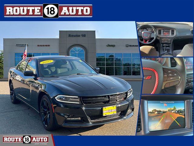 Pitch Black Clearcoat 2017 Dodge Charger Sedan Rear-Wheel Drive 8-Speed Automatic