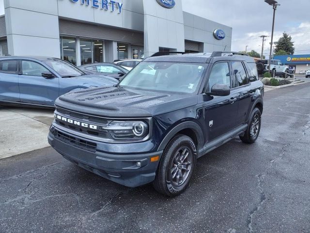 Alto Blue Metallic Tinted Clearcoat 2021 Ford Bronco Sport Big Bend AWD SUV / Crossover All-Wheel Drive 8-Speed Automatic