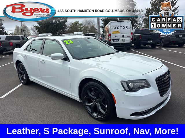 Bright White Clearcoat 2023 Chrysler 300 S V6 RWD Sedan Rear-Wheel Drive 8-Speed Automatic