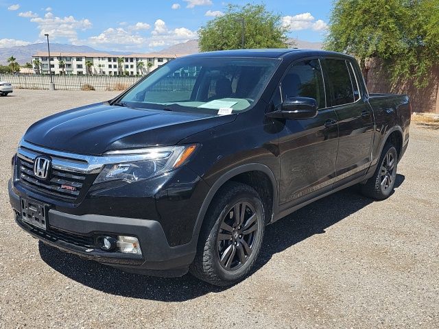Black 2017 Honda Ridgeline Pickup Truck All-Wheel Drive 6-Speed Automatic