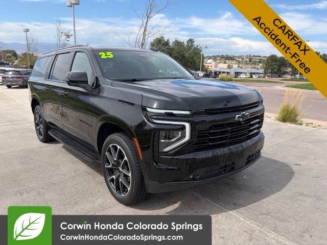 Black 2025 Chevrolet Suburban SUV / Crossover Four-Wheel Drive 