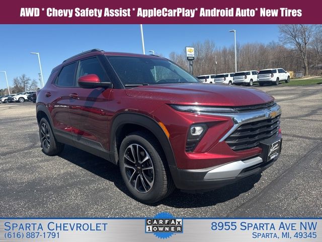 Red (Crimson Metallic) 2025 Chevrolet Trailblazer LT AWD SUV / Crossover Four-Wheel Drive 9-Speed Automatic