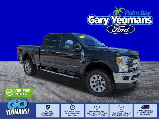 Shadow Black 2017 Ford F-250 Super Duty Pickup Truck Four-Wheel Drive 6-Speed Automatic