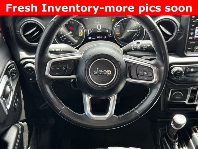 2022 Jeep Wrangler Unlimited Sahara 4xe Red at Emmons Autoplex
