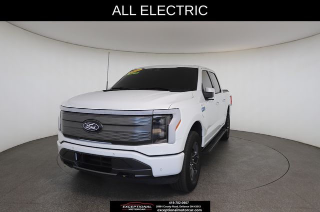 Oxford White 2025 Ford F-150 Lightning Pickup Truck All-Wheel Drive Automatic