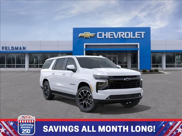 Summit White 2026 Chevrolet Suburban SUV / Crossover Four-Wheel Drive 