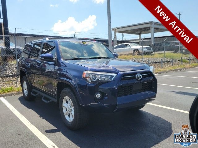 Nautical Blue Metallic 2022 Toyota 4Runner SR5 Premium 4WD SUV / Crossover Four-Wheel Drive 5-Speed Automatic
